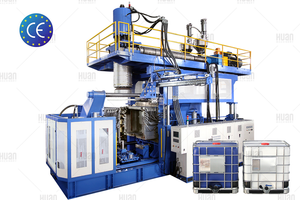 Fabricante automático de máquina de moldeo por soplado con tanque IBC de 1000L