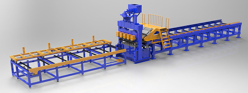 Máquina soldadora de malla de barras de acero