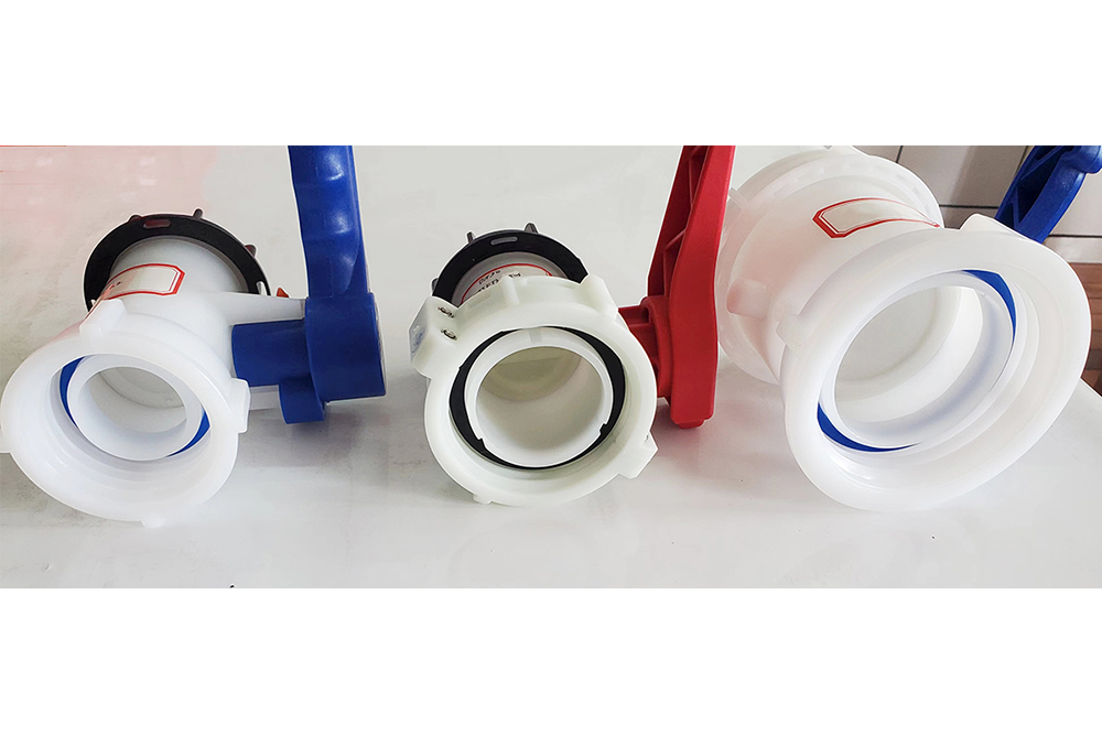 Bola de válvula de plástico para tanque IBC, contenedor IBC, válvula de bola de plástico de 50mm y 55mm, válvula de tanque Ibc