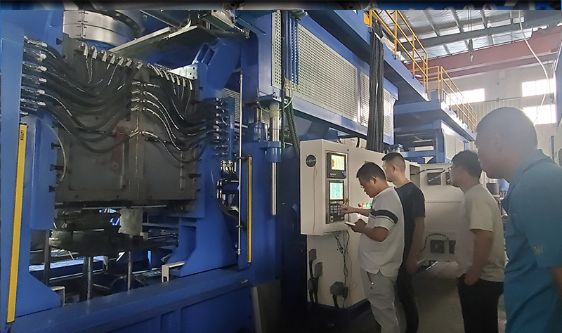 prueba de la m&aacute;quina del tanque ibc