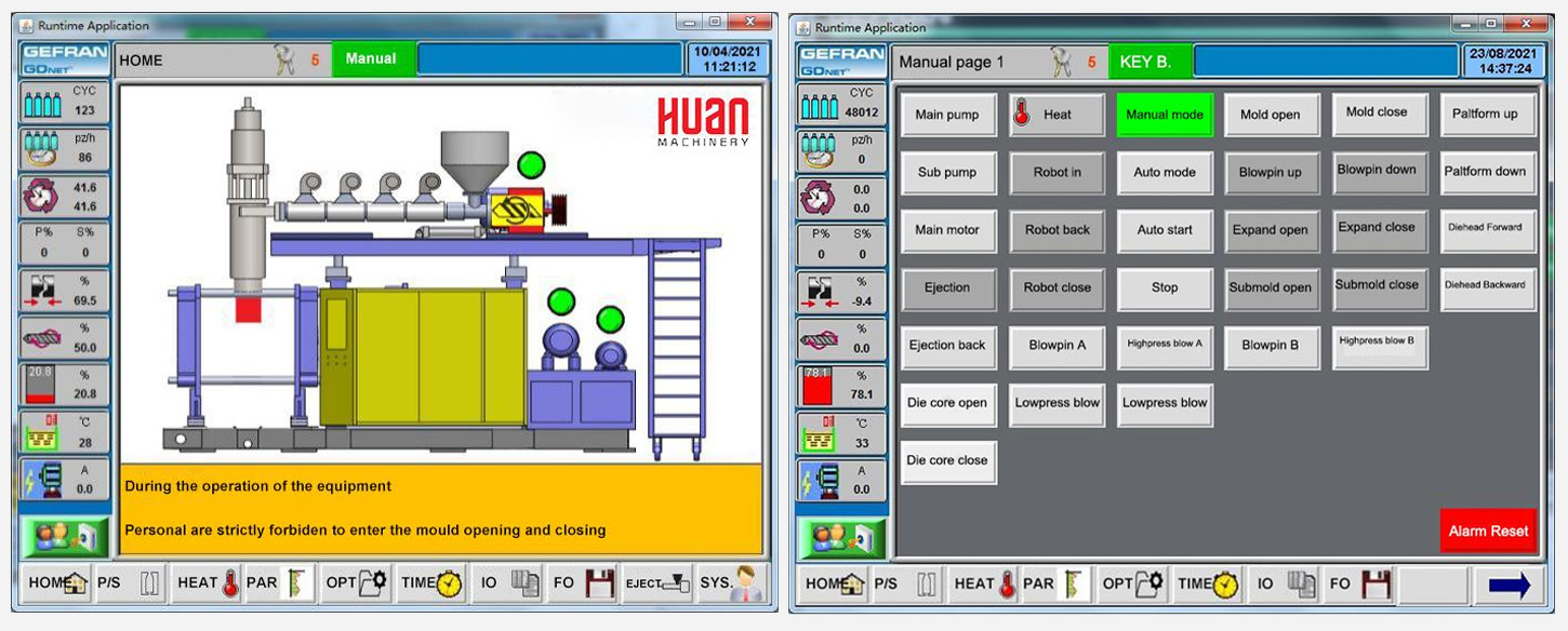 Pantalla t&aacute;ctil Gefran
