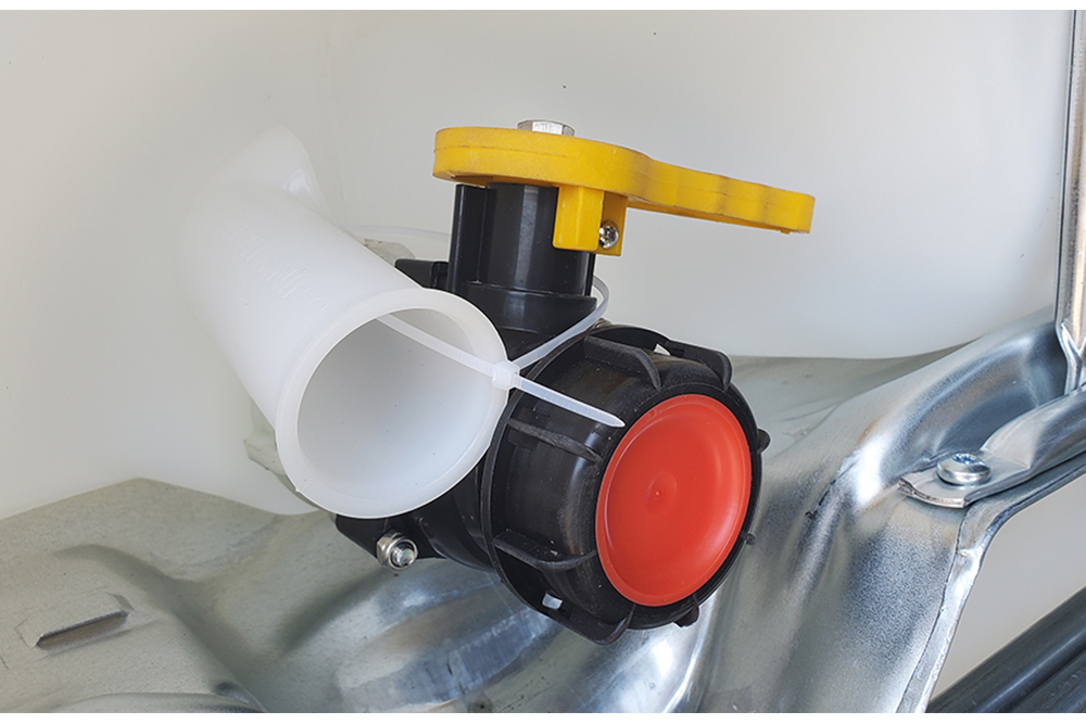 Bola de válvula de plástico para tanque IBC, contenedor IBC, válvula de bola de plástico de 50mm y 55mm, válvula de tanque Ibc