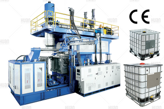 Máquina automática de alta eficiencia para fabricación de contenedores cisterna de plástico IBC de 1000L, disponible en venta