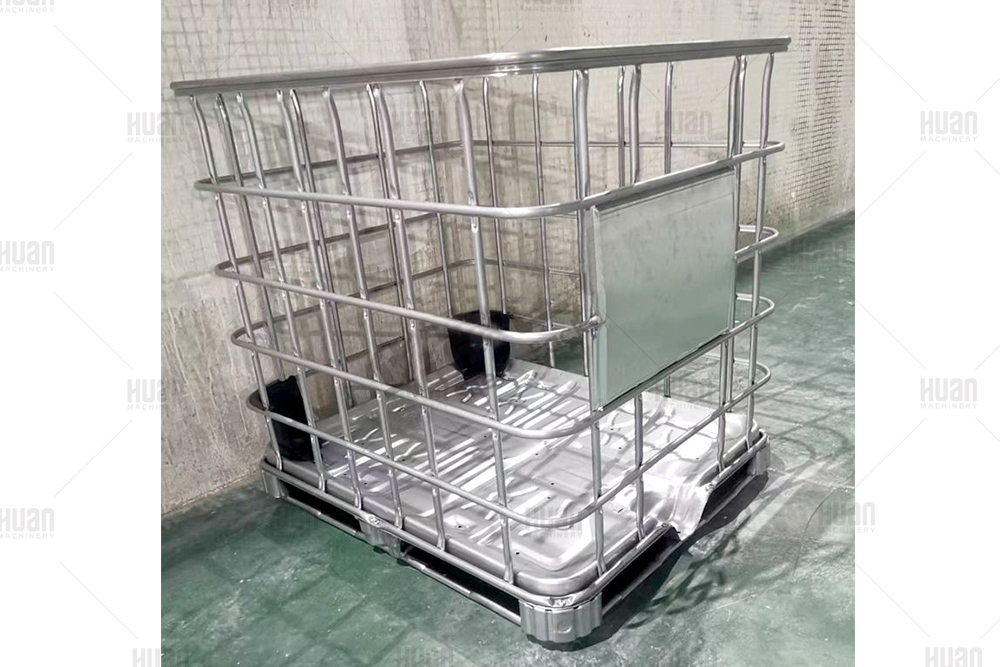 Marco exterior de tubo de acero galvanizado del tanque Ibc