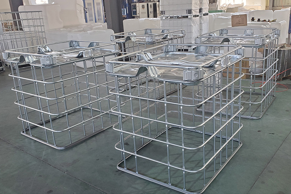 Tubo de acero galvanizado para tanque IBC