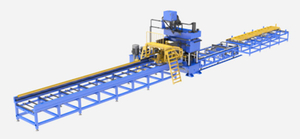 Línea de fabricación de paneles de rejilla