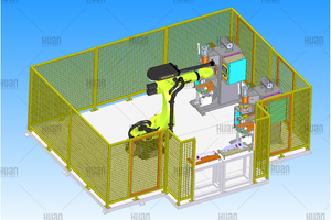 Soldadora de costura por resistencia de parachoques de automóviles - Doble cabezal 660 KVA