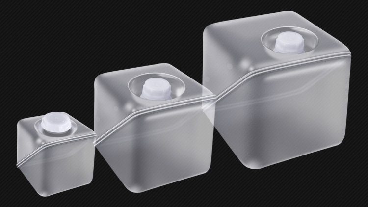 bolsa de agua blanda