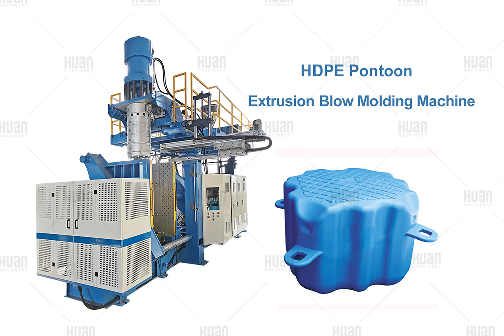Muelle flotante de plástico para máquina de moldeo por soplado de pontones de HDPE