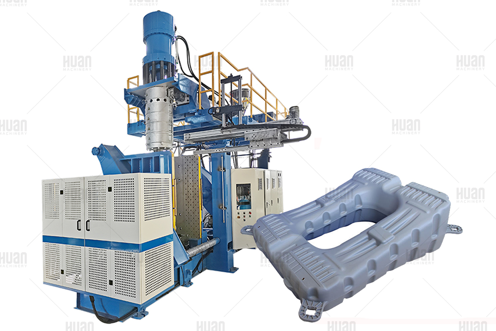 Máquina de moldeo por extrusión y soplado para fabricar placas solares flotantes