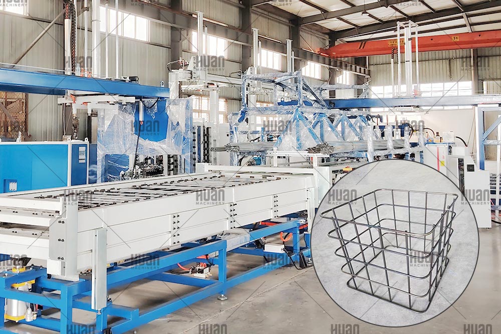 Soldadora bituminosa del marco de la jaula de acero del bolso gigante de FIBC