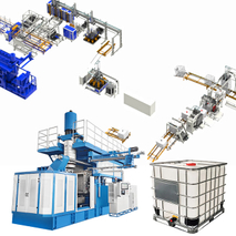 Máquina IBC,Máquina para fabricar tanques de moldeo por soplado IBC de 1000L