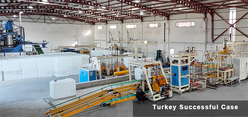 L&iacute;nea de producci&oacute;n de m&aacute;quinas IBC