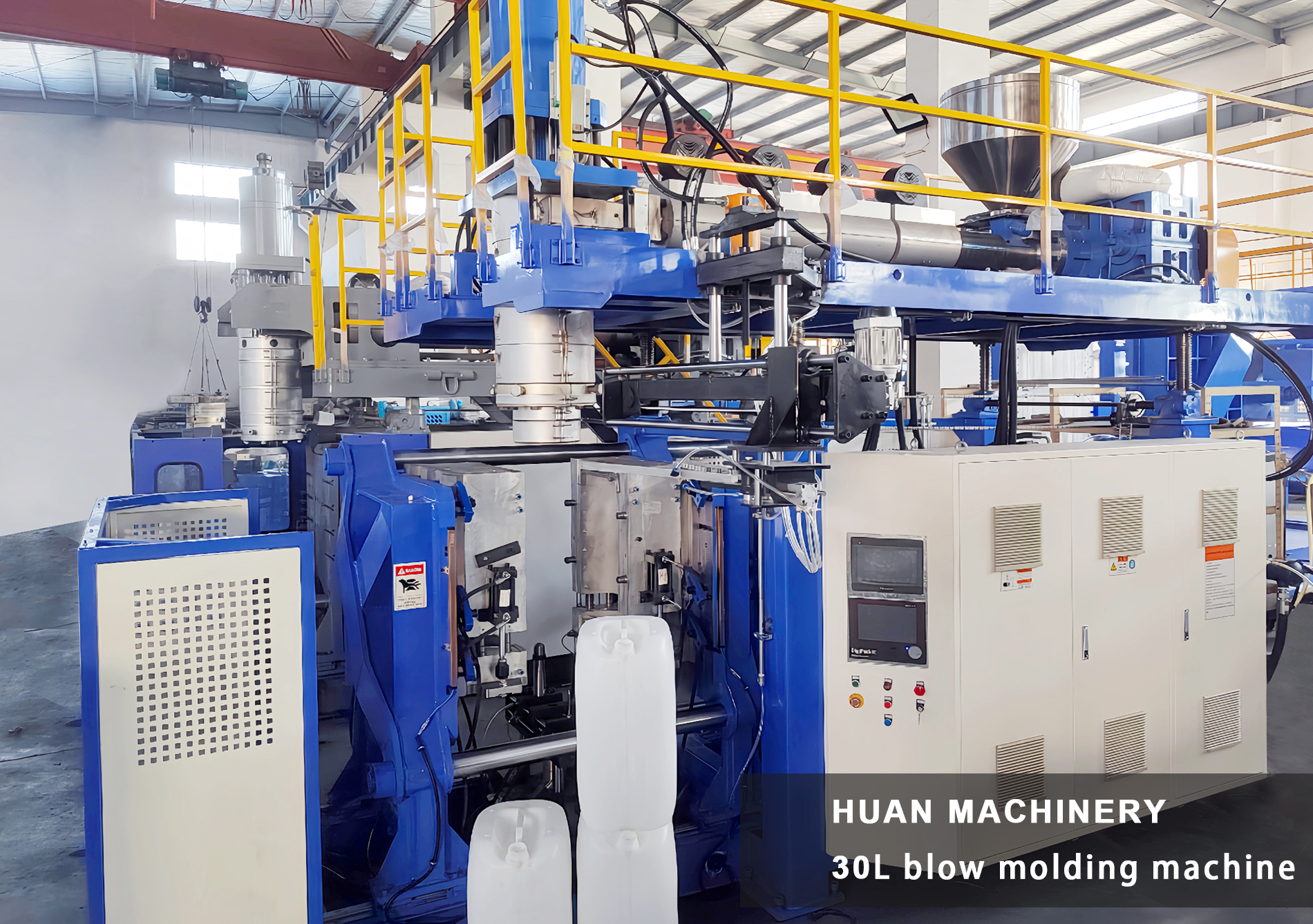 m&aacute;quina de moldeo por soplado de tambor de hdpe