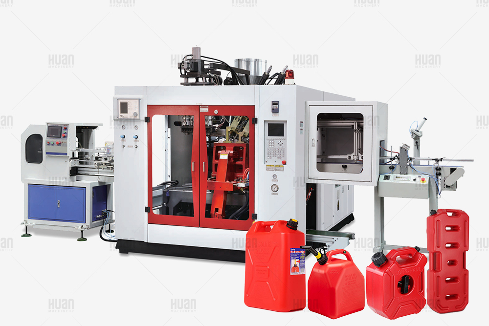 Botella de HDPE multicapa Combustible coex Gasolina Contenedor de aceite Tanque químico Fabricación Co Extrusión Máquina de moldeo por soplado