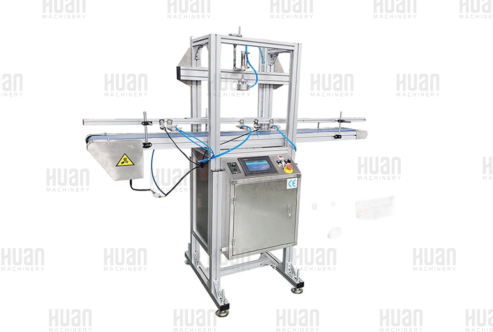 Máquina de prueba de fugas de botella de una sola cabeza para detector de fugas botella química 500ml 1L 2L 3L plástico pp pvc pe bidón