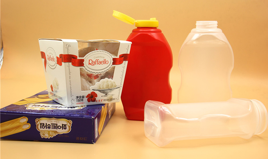 ¿Cuáles son las aplicaciones de los productos de moldeo por soplado de plástico en la industria alimentaria?