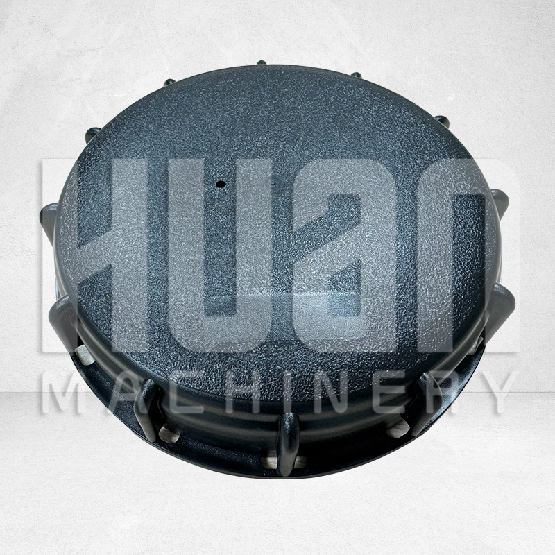  Negro 275 330 galones 1000L IBC Tote Tank 6' 150mm Tapa Tapa Schutz Mauser Otros con superficie esmerilada 