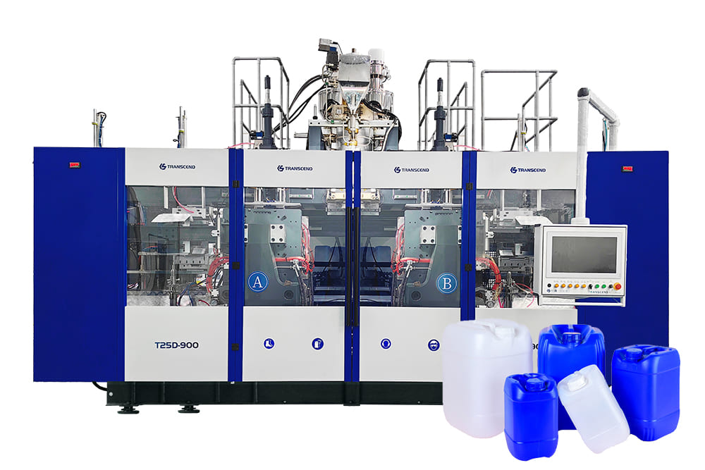 Máquina de alta velocidad 3072pcs del moldeo por insuflación de aire comprimido del tambor del bidón de 20L 25L 30L por día