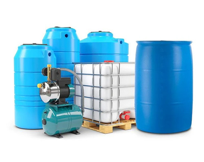Tambor de almacenamiento de productos químicos para agua