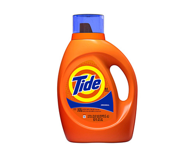 Botella de detergente Landry de 70 oz