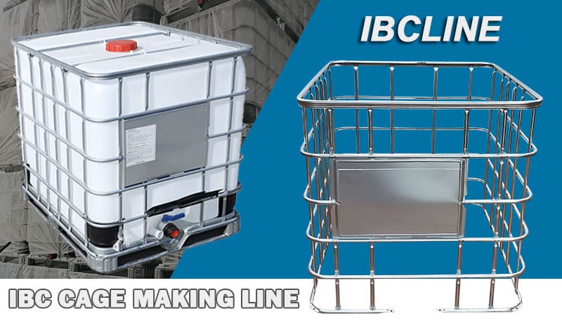L&iacute;nea de fabricaci&oacute;n de jaulas para IBC