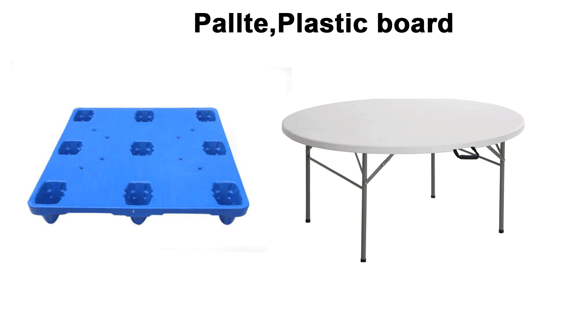 tablero de plastico
