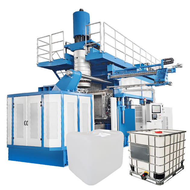 Máquina de moldeo por soplado y extrusión de tanque IBC de 1000L