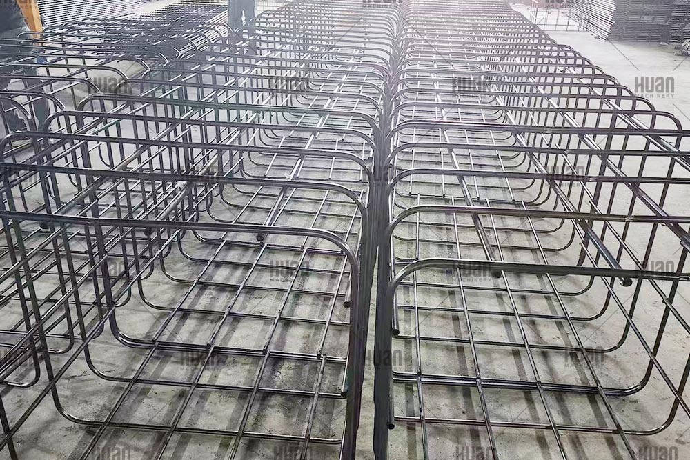 Soldadora bituminosa del marco de la jaula de acero del bolso gigante de FIBC