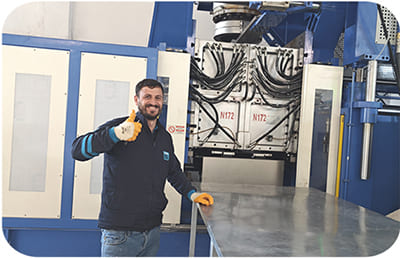 M&aacute;quina IBC en Europa