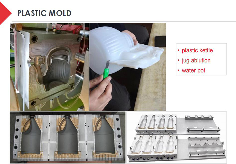 molde de caldera de hdpe