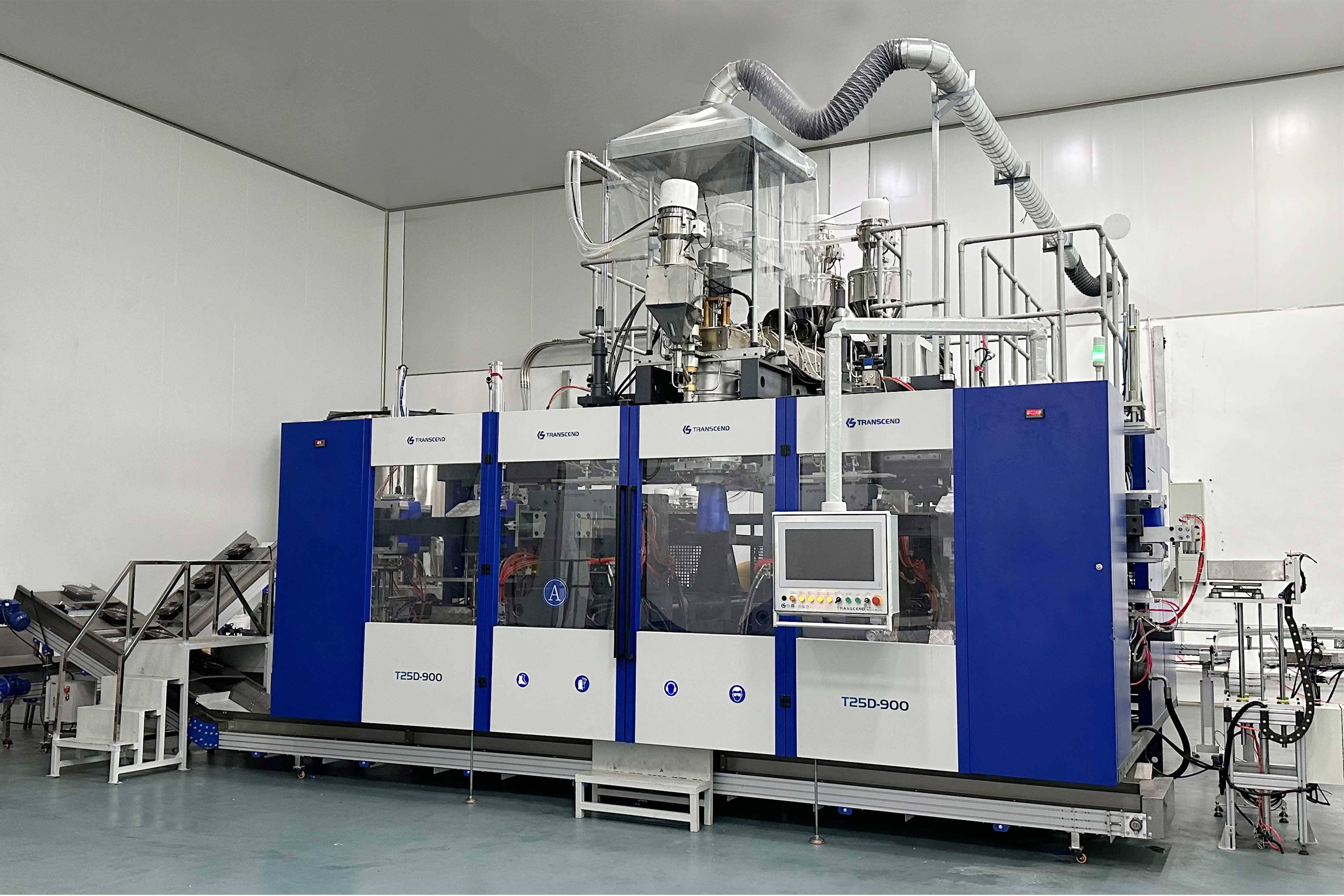 Máquina automática de moldeo por soplado de tambor de 25L, máquina para fabricar bidones de 20L