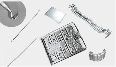 Piezas de acero del tanque IBC