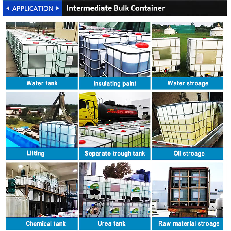 aplicaci&oacute;n del tanque ibc