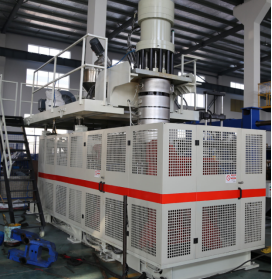 Máquina de moldeo por extrusión-soplado 120L y molde
