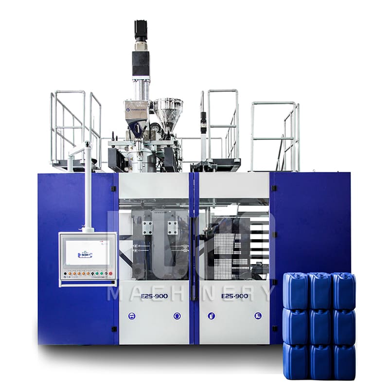 Máquina de moldeo por soplado y extrusión de bidones de 25 litros