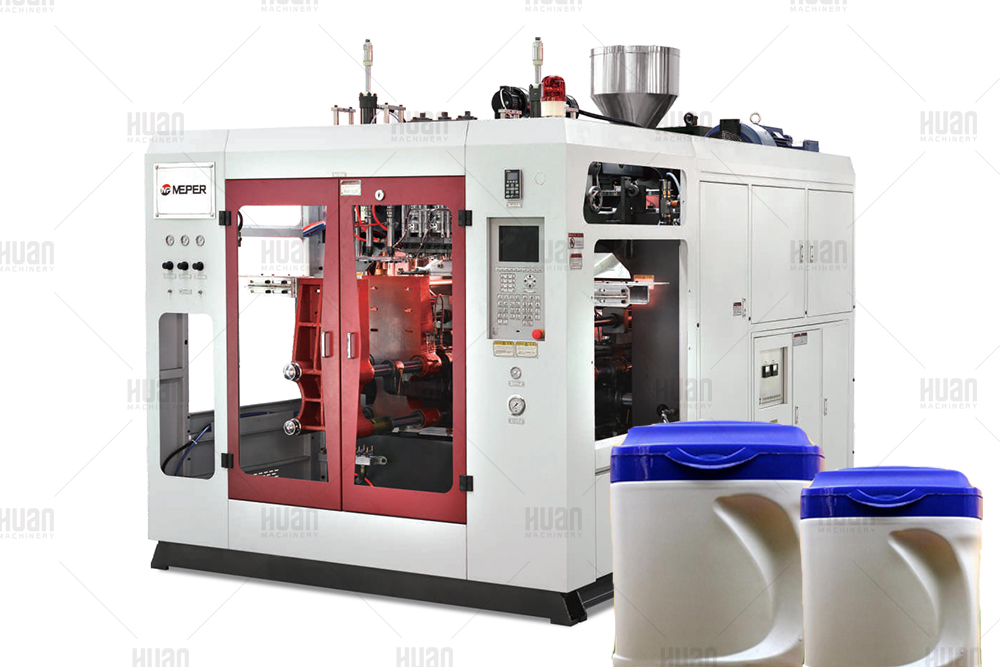 HDPE pp evoh botellas de plástico multicapa coextrusión máquina de moldeo por soplado para envases de alimentos envase de leche en polvo