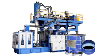 Solución completa para contenedores IBC de plástico IBC de 1200 L para máquinas de moldeo por soplado y fabricación de tanques