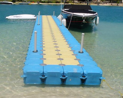 Pontón flotante de PE