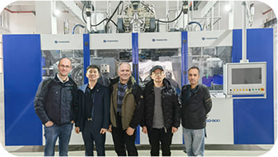 M&aacute;quina de moldeo por soplado de botellas, bidones