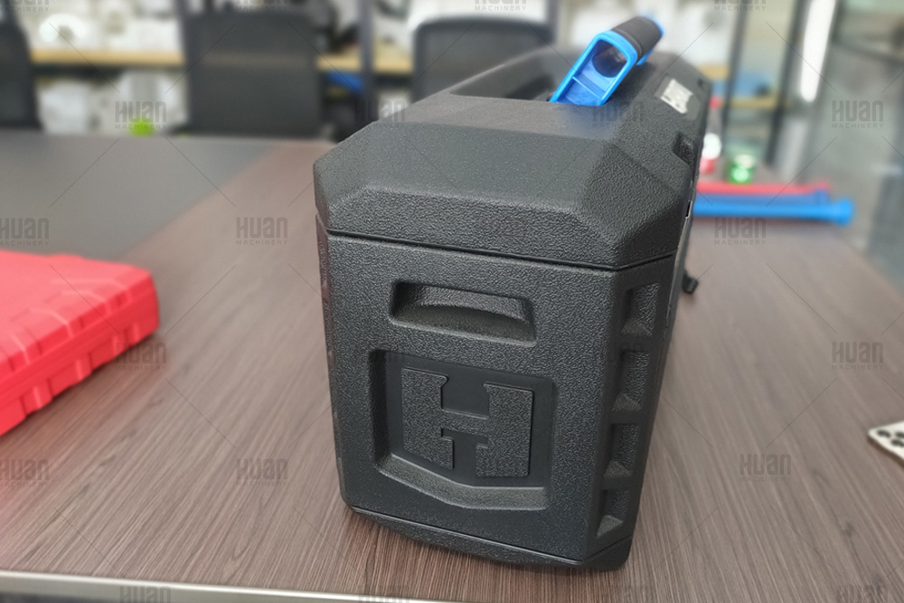 Caja de almacenamiento de herramientas de plástico de doble capa