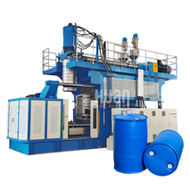 Máquina de moldeo por extrusión-soplado de tambor azul máquina de 200 litros