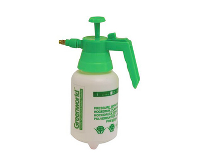Pulverizador manual de botella de plástico PE de jardín 1L