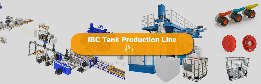la l&iacute;nea de producci&oacute;n completa del tanque IBC de la m&aacute;quina IBC
