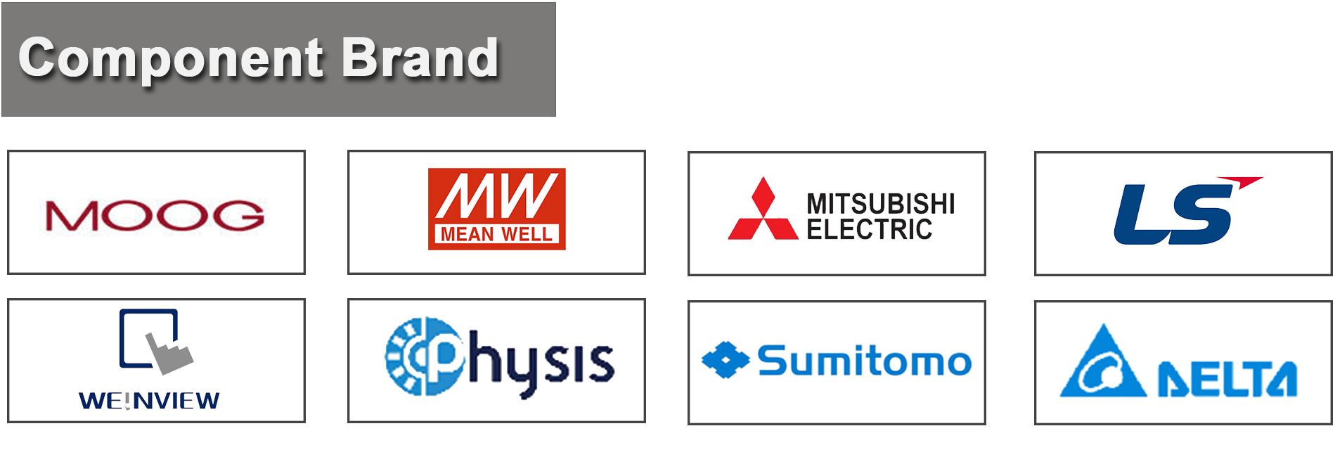 Marca de piezas de m&aacute;quina de moldeo por soplado