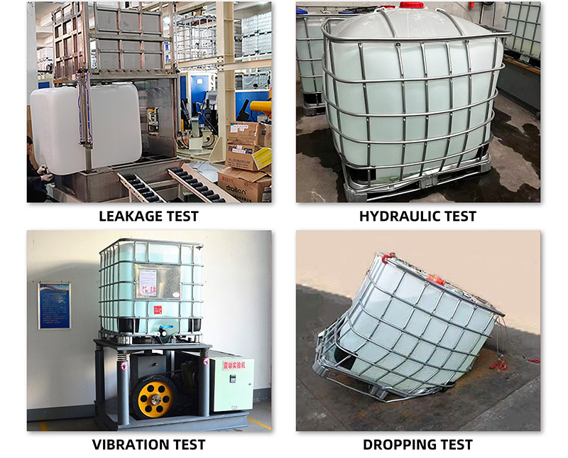 prueba del tanque ibc
