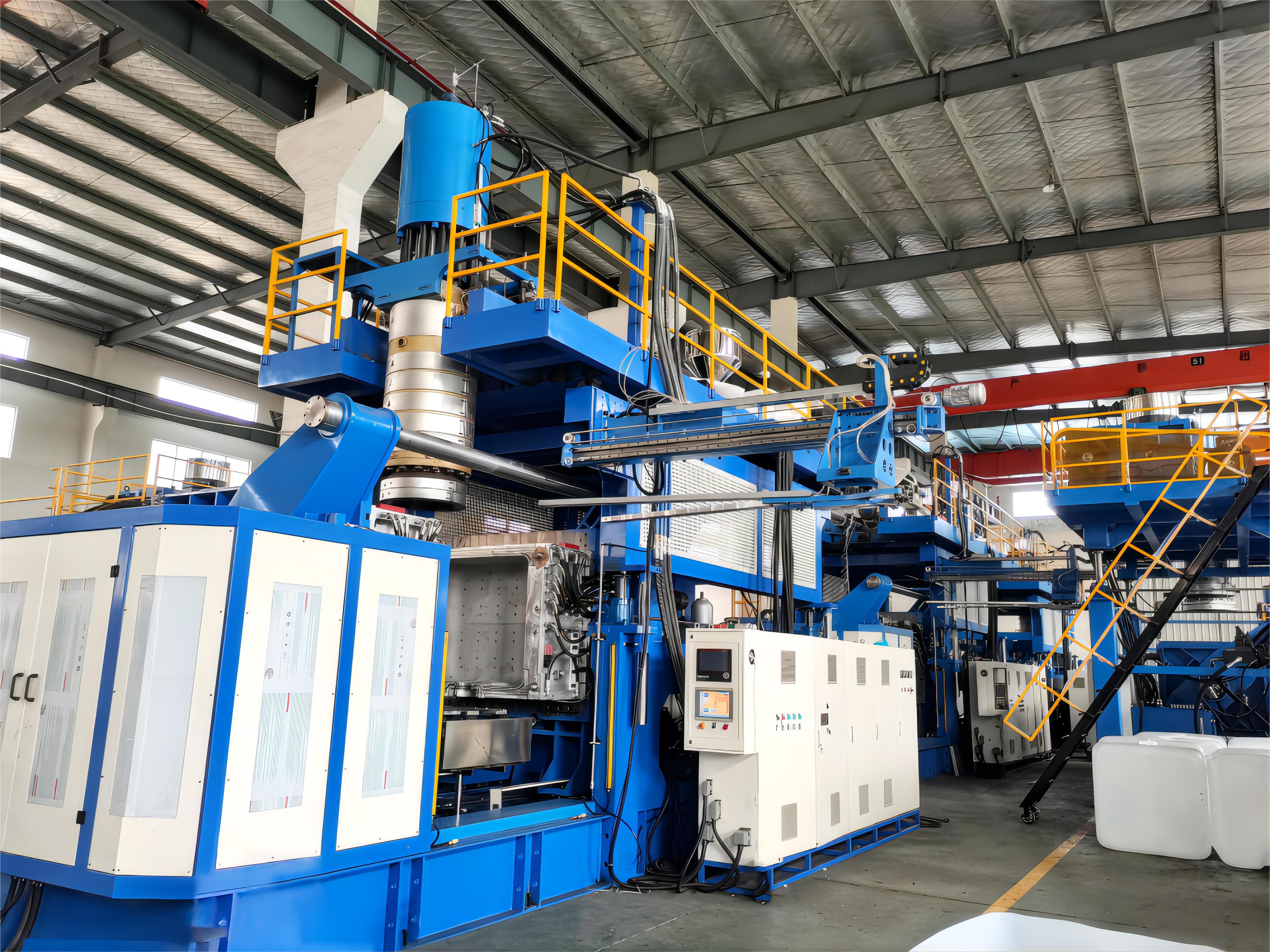 Solución completa para contenedores IBC de plástico IBC de 1200 L para máquinas de moldeo por soplado y fabricación de tanques