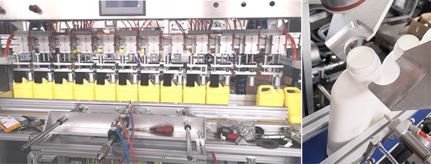 cabezal de prueba de fugas