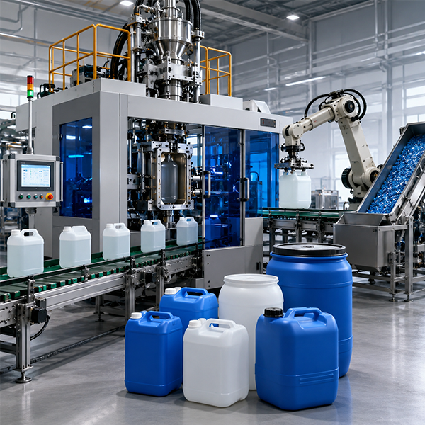 Jeachine automática de 20 a 30 litros: una solución completa para la producción de contenedores de HDPE de alta eficiencia